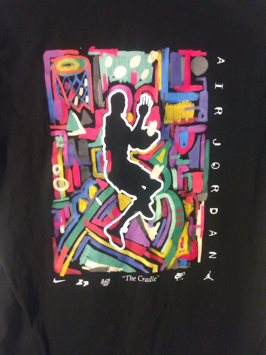 Nike Air Jordan 23 Mosaic Large TShirt VG Jumpman Logo The Nike Air Jordan 23 Mosaic Large TShirt VG Jumpman Logo The