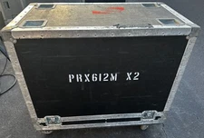 JBL PRX612M Powered Speakers PRX-612M Road Case- Preowned