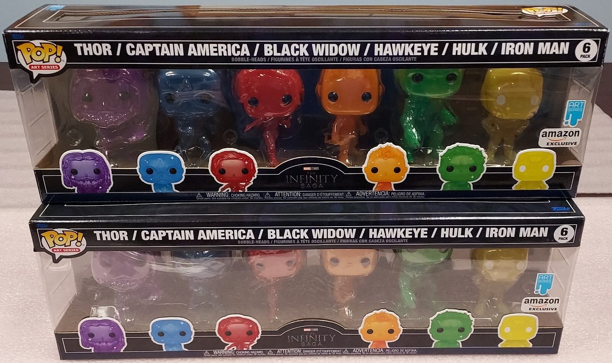 1 SET' 889698576192 - FUNKO POP! MARVEL AVENGERS EXCLUSIVE ART