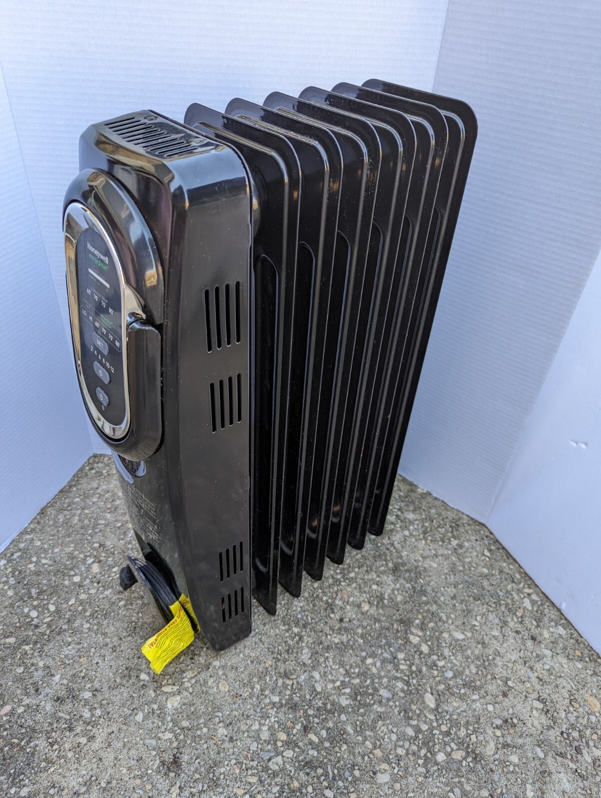 Honeywell Heater EnergySmart Electric Oil Filled Radiator Whole Room HZ789  Black | eBay