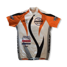 Spinning vintage cycling jersey size approx. L cotton 53 cm jersey bicycle jersey TT2