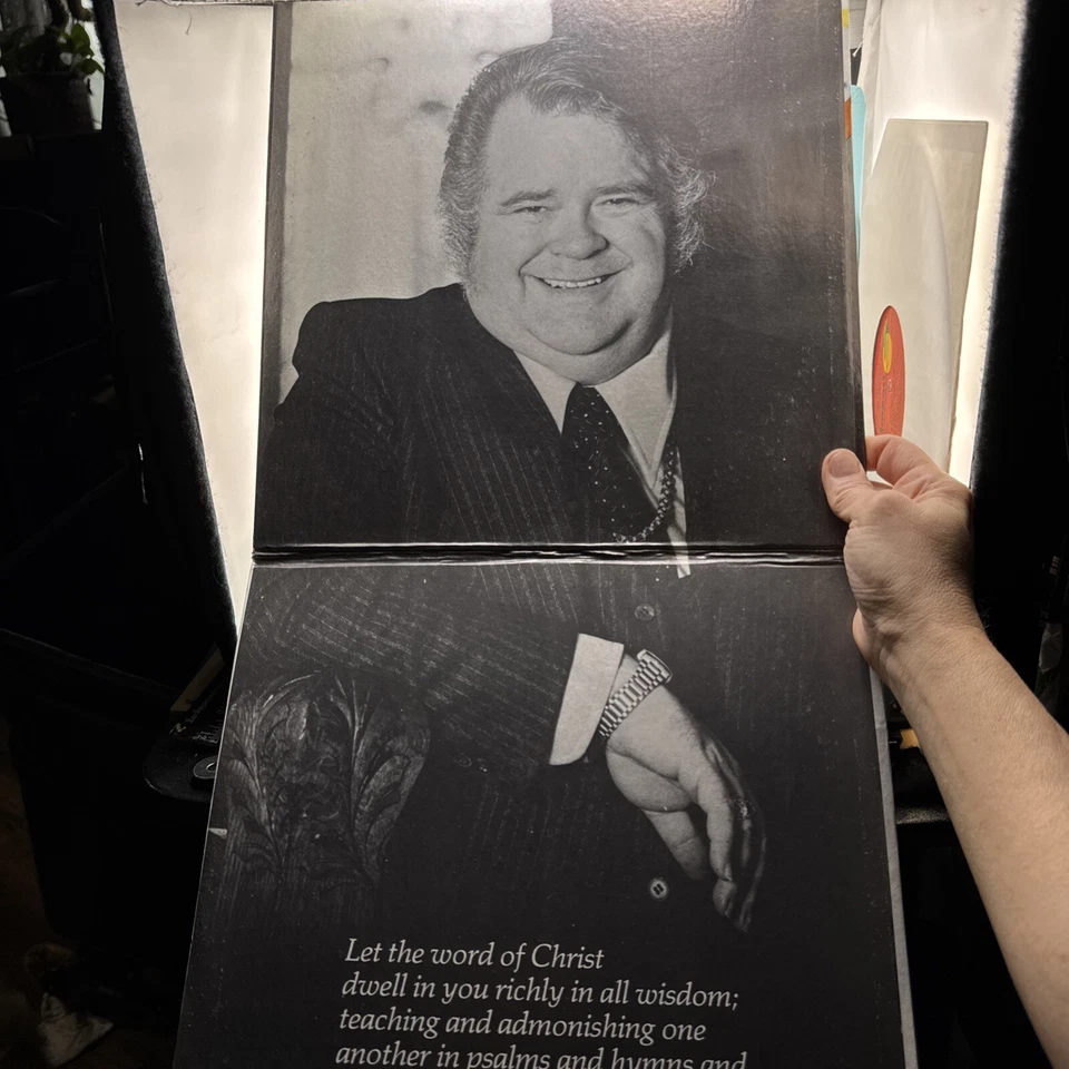 DOUG OLDHAM GOLDEN TREASURY OF HYMNS VOLUME 2 (2 RECORDS) - USED GOSPEL VINYL LP - Image 3 of 4