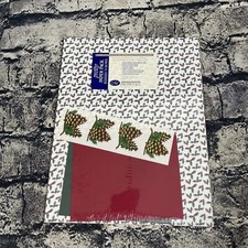 Creative Memories PRETTY PAPER PACK BERRIES 'N BOWS 8-1/2 x 11 Evergreen Holly