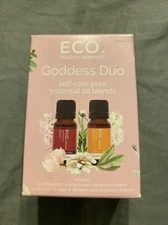 NEW IN BOX ECO Goddess Duo Pure Essential Oils Blends MSRP $40