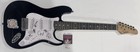 CAGE THE ELEPHANT SIGNED BLACK ELECTRIC GUITAR MATT SHULTZ ALL 6 JSA COA — photo 1