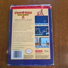 Disney Chip 'N Dale: Rescue Rangers 2 Nintendo NES CIB