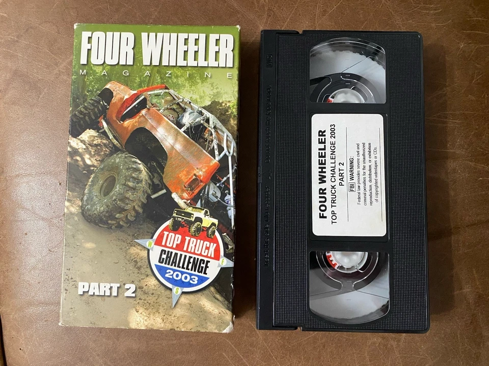 4x4 Four Wheeler Magazine - Top Truck Challenge VHS Tape 2003 OOP HTF Rare - Image 2 of 4