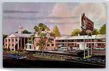 Vintage Ramada Inn Wichita Kansas Photochrome Postcard 1939-Now