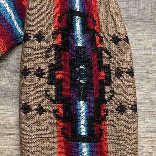 Pendleton Sweater Adult L High Grade Western Wear Virgin Wool Aztec USA Made Vtg - Picture 13 of 17