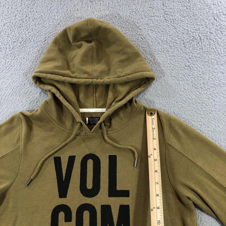 Volcom Hoodie Mens Small Pullover Graphic Print Hooded Sweatshirt - Image 4 of 4