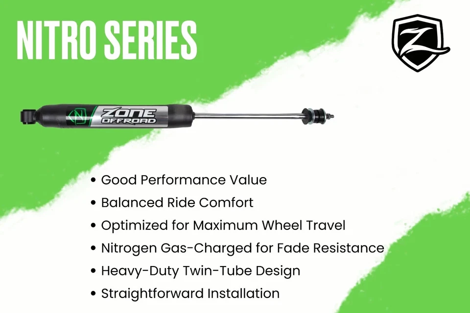 Zone Offroad 6" Lift Kit with Shocks for 01-10 Silverado Sierra 2500HD 3500HD Foto 3 de 4