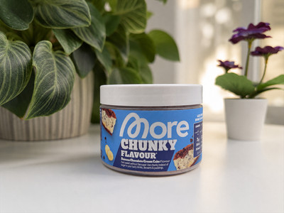 More Nutrition Chunky Flavor Banana Cream Cake 150 Gramm Neu OVP