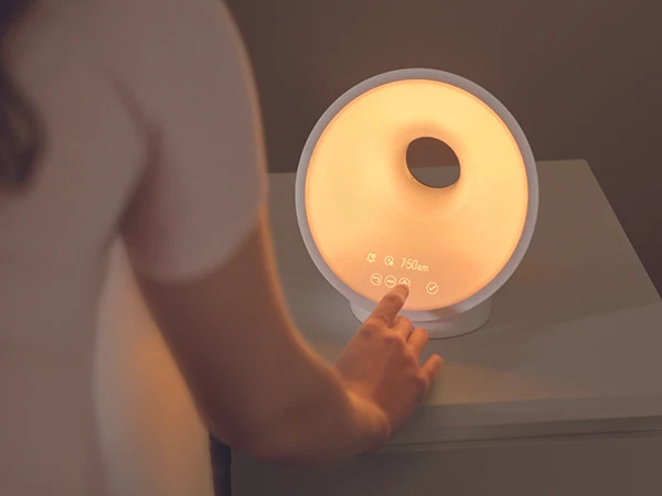 Wake-Up Light Tageslichtwecker Philips Simuliert Sonnenauf-und-untergang 7 töne - Bild 4 von 4