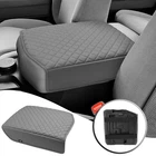 Center Console Lid Arm Rest Cover Cushion Pad Gray fits Toyota Tundra 2007-2013