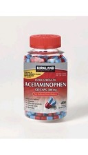 Kirkland Signature Acetaminophen Rapid Release Extra Strength 500mg 400 Gelcaps