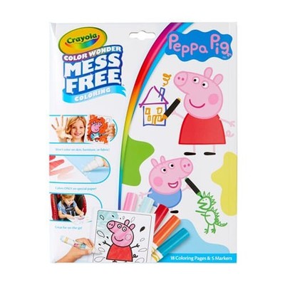 Crayola: Peppa Pig Color Wonder - Brandneu & Versiegelt