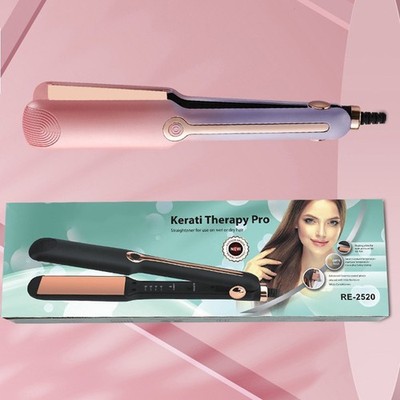 Professional Steam Hair Straightener Ceramic Tourmaline Ionic Flat Iron Glider