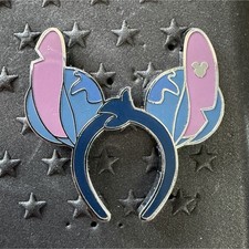 WDW hidden Mickey stitch headband ears