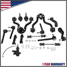 15pc Front Upper Control Arm Ball Joint Sway Bar fit Chevy GMC K1500 Tahoe Yukon