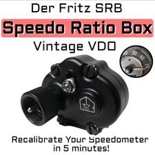 Vintage Vw Vdo Speedometer Ratio Box Adaptor Gearbox Reducer - Direct Mount Vintage Vw Vdo Speedometer Ratio Box Adaptor Gearbox Reducer - Direct Mount
