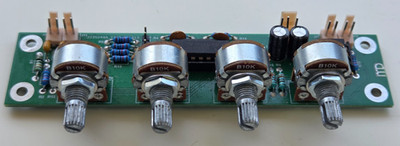 Audio Preamplifier   Gyrator Tone Control with Active Volume & Balance