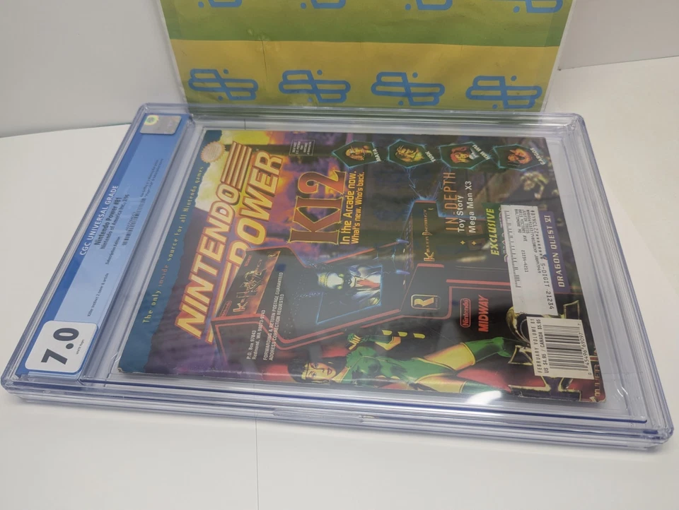 NINTENDO POWER #81 CGC-Grade 7.0 [Feb 1996] Complete Inserts, 1 of 5 in Census - Image 3 of 4