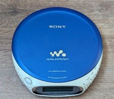 Sony D‑EJ360 CD Walkman Portable Discman Player Blue Tested