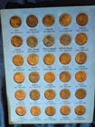 One Completed Lincoln Head Cent Collection - 1941-1950S g to vg steel penny