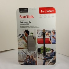 SanDisk Extreme Go Portable SSD 1 TB USB-C External SDSSDE61-1T00-AC