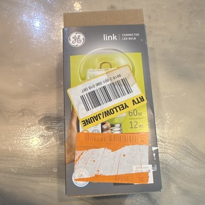 GE Link A19 Smart LED Bulb 12W 800lm Soft White 2700K ZigBee Dimmable