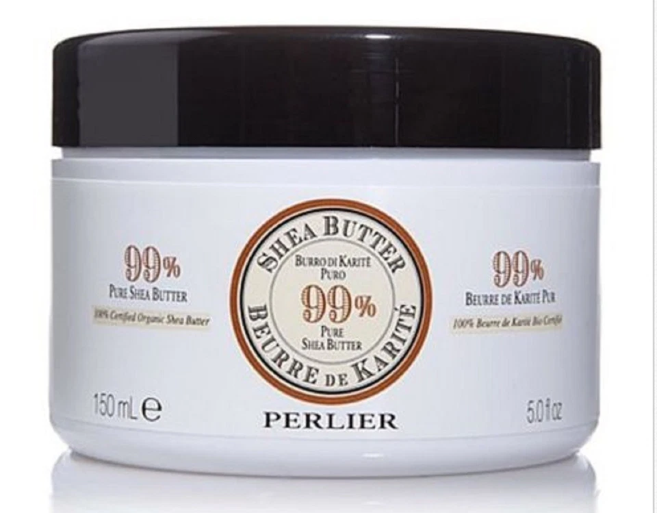 Perlier 99% Manteca de Karité Orgánica Natural con Leche de Almendras Dulces ~ 5 fl. oz. RARO Foto 2 de 4