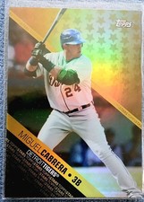 2009 Topps Miguel Cabrera Insert Card # T S 17