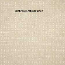 Sunbrella  Embrace Linen 145849-0002 Outdoor/Indoor Upholstery Fabric 54"