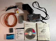 Canon Elura 80 MiniDV Camcorder Bundle w/ VL-10Li Light Remote Tested