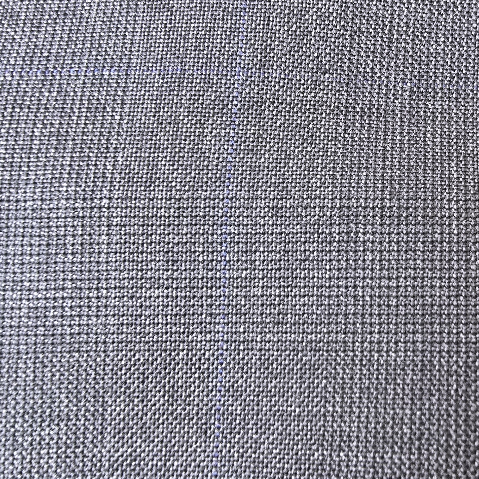 Hart Schaffner Marx Suit 43r 37x32 Gold Trumpeter Slate Blue Glenplaid Tailored 