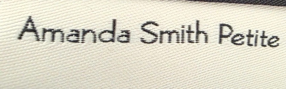 Falda Amanda Smith Mujer Talla 8P 8 Pequeña Lana Forrada Cremallera Foto 2 de 4