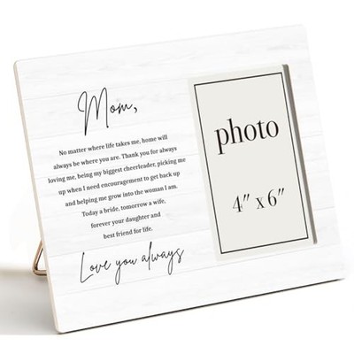 Mother of the Bride Gifts Picture Frame, Wedding Gifts for from Bride Mom
