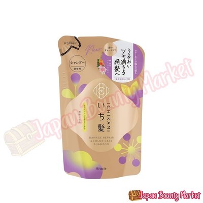 Ichikami Damage Repair & Color Care Shampoo Refill 320mL Made in Japan
