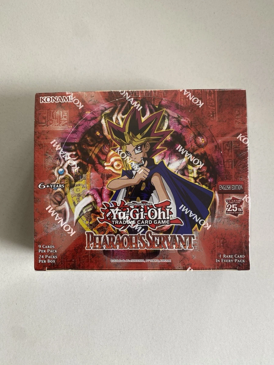Yu-Gi-Oh! TCG Pharaoh's Servant Sealed Collectible Card Game Boxes
