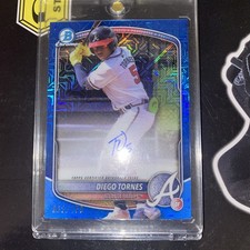 2025 Bowman Chrome - Mega Box Chrome Prospect Mojo Autographs Diego Tornes...