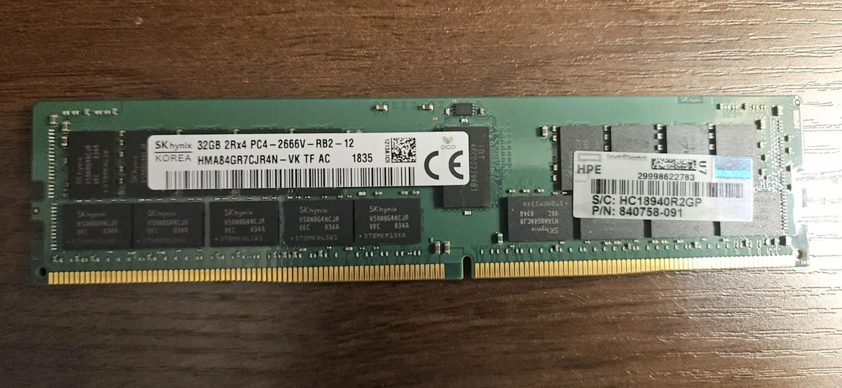 SK hynix Computer PC4-21300 (DDR4-2666) Bus Speed Memory (RAM) for