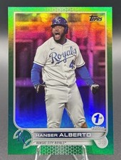2022 Topps 1st Edition Green Hanser Alberto 10/150 Kansas City Royals #53