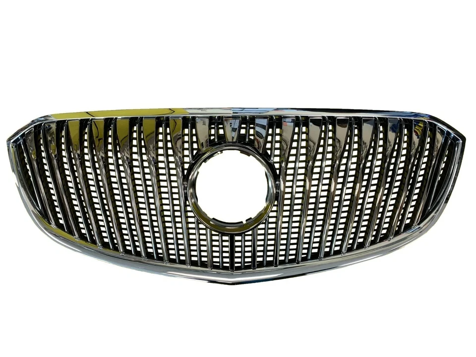 Chrome & Dark Chrome Front For Buick Lacrosse Grille 2014-2016 90766426 Plastic Foto 2 de 2