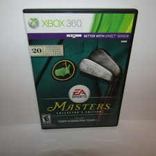 Tiger Woods PGA Tour 13 Masters Collector's Edition Microsoft Xbox 360 Tested