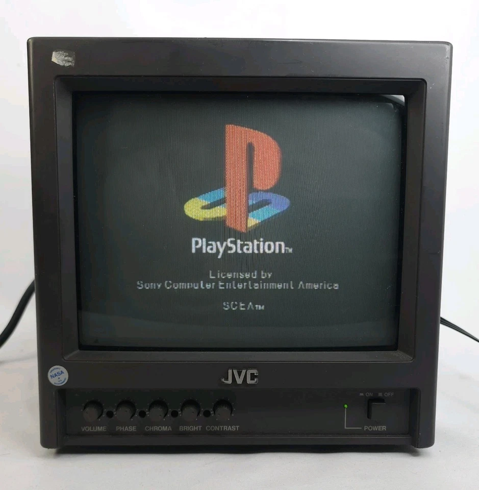 JVC TM-A9U PVM CRT Monitor 9" NASA Program History United Alliance Retro Gaming - Image 2 of 4
