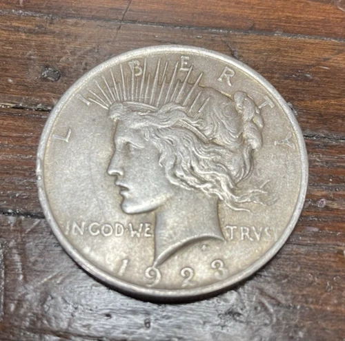 1923 Peace Silver Dollars VG