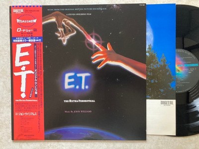 John Williams E.T. The Extra-Terrestrial MCA Records VIM-7285 Japan LP OBI
