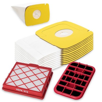 10 Staubsaugerbeutel Filter passend für Lux 1 D 820 Royal Electrolux Filtertüten