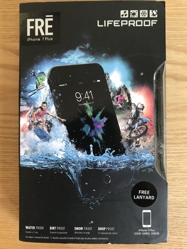 Fre Lifeproof Black iPhone 7+/8+ Waterproof Phone Case