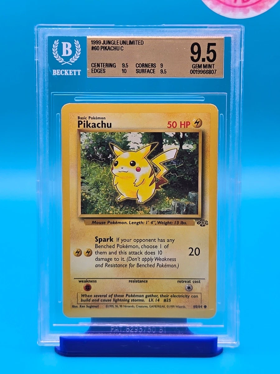 英版ピカチュウ PokeTour1999 - BGS MINT9 / 3371 英版ピカチュウ PokeTour1999 - BGS MINT9 / 3371 【公式通販】